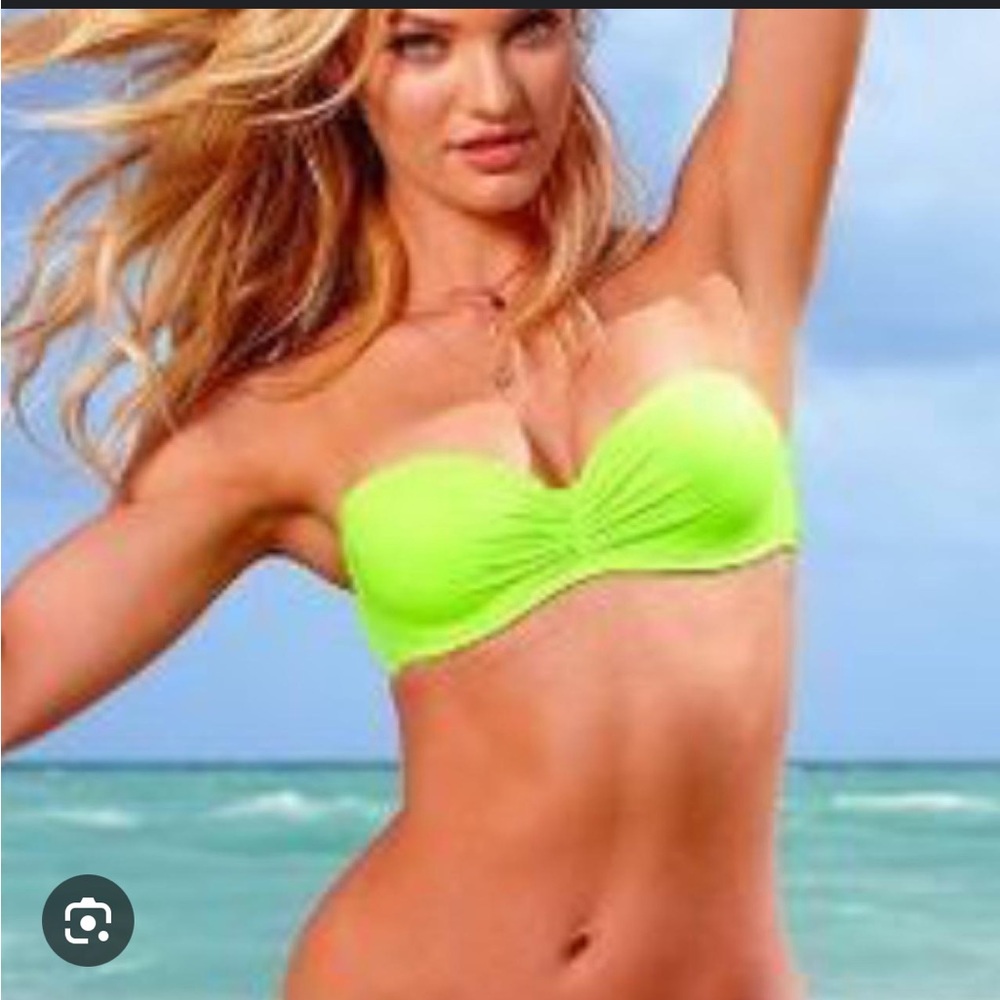 Victoria’s Secret flirt bandeau bikini top 34B